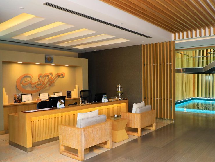 The Gulf Spa for a full-body session